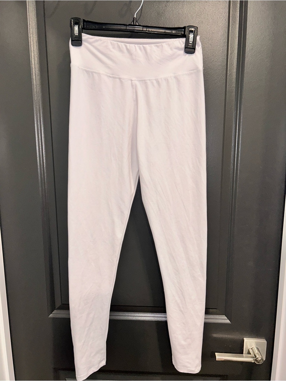 White Active Leggings - Comfortable Everyday Bottoms